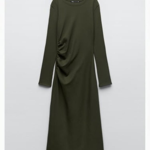 Zara Dresses & Skirts - Zara RUCHED DRESS